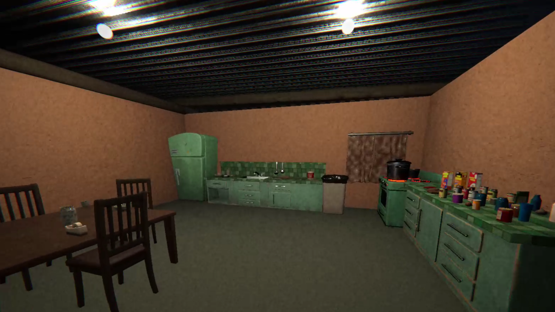 Cocina rural en primera persona